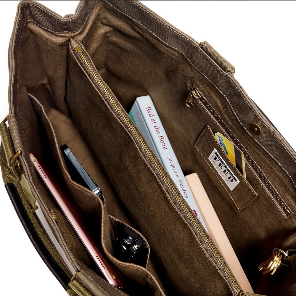 FEED Oversized Work Bag Largest Work Collection bag with 7 compartments. - Picture 2 of 16